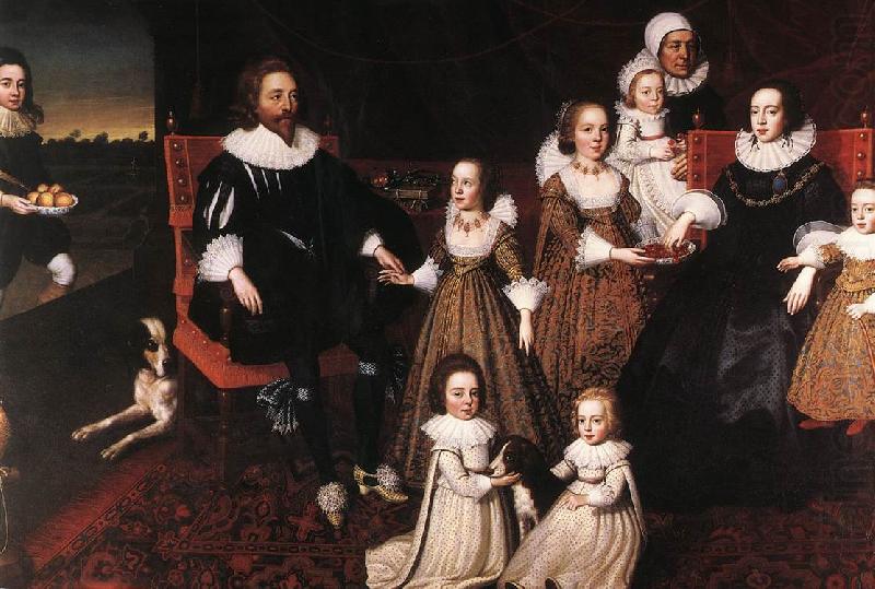 Sir Thomas Lucy and his Family sg, JOHNSON, Cornelius